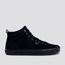 Load image into Gallery viewer, OCA High All Black Suede Sneaker Men
