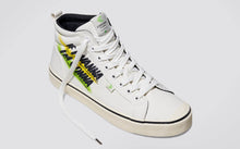 Load image into Gallery viewer, OCA High Stripe Off White Baron Von Fancy Canvas Sneaker Men
