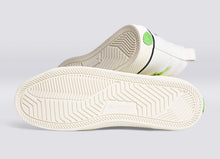 Load image into Gallery viewer, OCA High Stripe Off White Baron Von Fancy Canvas Sneaker Men
