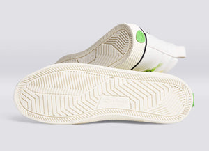 OCA High Stripe Off White Baron Von Fancy Canvas Sneaker Men