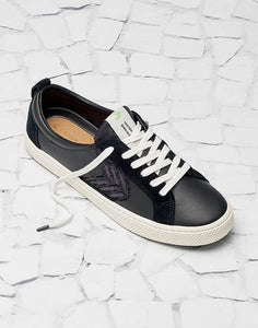 CATIBA Low Luka Sabbat Black Leather Women