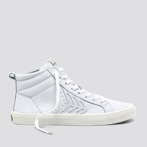 CATIBA High Off White Premium Leather Sneaker Women