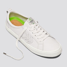 Load image into Gallery viewer, CATIBA Low Off White Leather Sneaker Women
