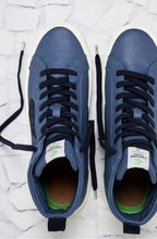 Load image into Gallery viewer, CATIBA High Cloud Blue Premium Leather Navy Logo Sneaker Women
