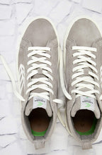 Load image into Gallery viewer, CATIBA High Cloud Grey Suede Ivory Logo Sneaker Men
