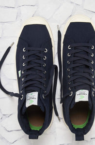 OCA High Navy Canvas Sneaker Women