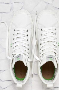 OCA High Off White Canvas Sneaker Men