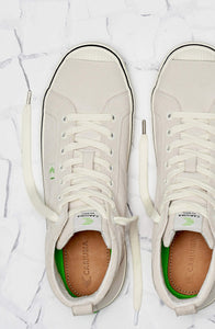 OCA High Stripe Off White Suede Sneaker Women