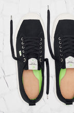 Load image into Gallery viewer, OCA Low Black Canvas Sneaker Women
