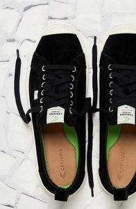 OCA Low Black Suede Sneaker Women