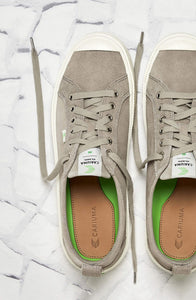 OCA Low Cloud Grey Suede Sneaker Men