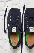 Load image into Gallery viewer, OCA Low Navy Canvas Sneaker Women
