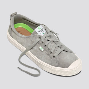 OCA Low Cloud Grey Suede Sneaker Women