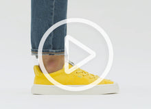 Load image into Gallery viewer, IBI Low Sun Yellow Knit Sneaker Men
