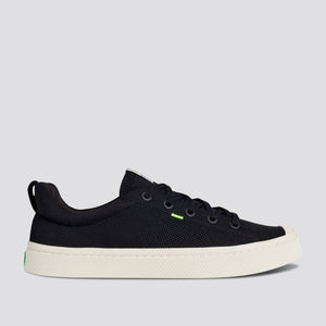 IBI Low Black Knit Sneaker Women