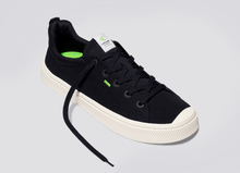 Load image into Gallery viewer, IBI Low Black Knit Sneaker Men
