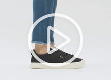 Load image into Gallery viewer, IBI Low Black Knit Sneaker Women
