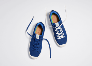 IBI Low Mineral Blue Knit Sneaker Men