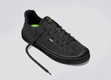 Load image into Gallery viewer, IBI Low Stone Black Knit Sneaker Women
