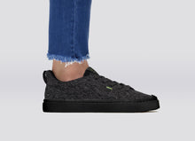 Load image into Gallery viewer, IBI Low Stone Black Knit Sneaker Women
