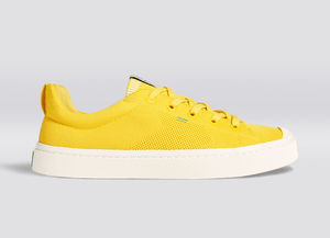 IBI Low Sun Yellow Knit Sneaker Men