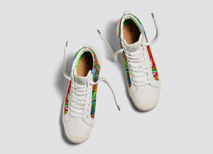 OCA High Off White JPOArt Canvas Sneaker Women