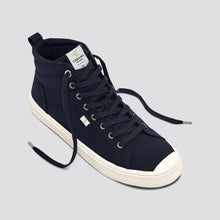 Load image into Gallery viewer, OCA High Navy Canvas Sneaker Women
