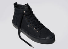 Load image into Gallery viewer, OCA High All Black Canvas Sneaker Women
