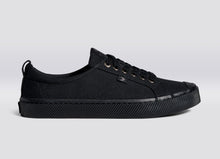 Load image into Gallery viewer, OCA Low All Black Canvas Sneaker Women
