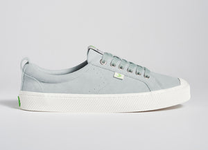 OCA Low Ash Blue Suede Sneaker Women