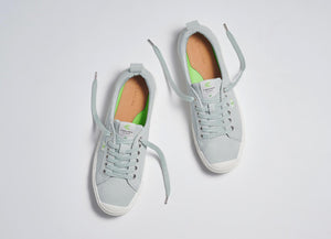 OCA Low Ash Blue Suede Sneaker Women