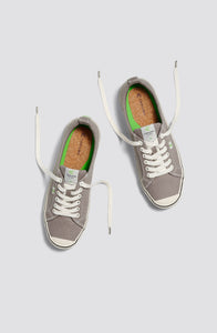 OCA Low Stripe Mystic Grey Canvas Sneaker Women