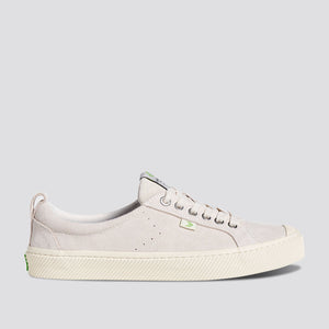 OCA Low Off White Suede Sneaker Men