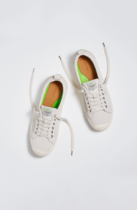 OCA Low Off White Suede Sneaker Women