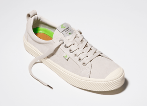 OCA Low Off White Suede Sneaker Men