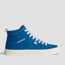 Load image into Gallery viewer, OCA High Pantone Classic Blue Canvas Contrast Thread Sneaker Men
