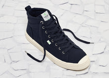 Load image into Gallery viewer, OCA High Navy Canvas Sneaker Women
