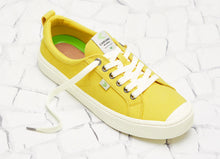 Load image into Gallery viewer, OCA Low Yellow Canvas Sneaker Women
