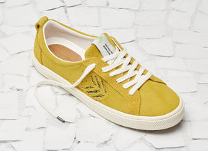 CATIBA Low Luka Sabbat Yellow Suede Women