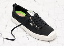 Load image into Gallery viewer, OCA Low Black Canvas Sneaker Women
