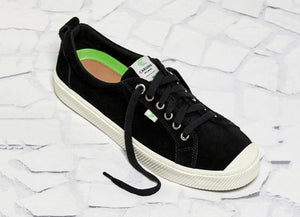 OCA Low Black Suede Sneaker Women