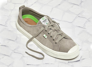 OCA Low Cloud Grey Suede Sneaker Men