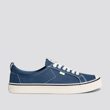 Load image into Gallery viewer, OCA Low Stripe Shadow Blue Canvas Contrast Thread Sneaker Men
