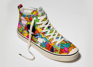 OCA High Stripe Toz Canvas Sneaker Women