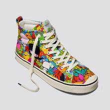Load image into Gallery viewer, OCA High Stripe Toz Canvas Sneaker Women
