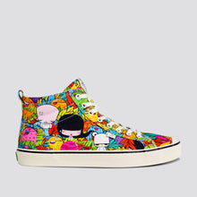 Load image into Gallery viewer, OCA High Stripe Toz Canvas Sneaker Women
