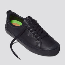 Load image into Gallery viewer, OCA Low Triple Black Premium Leather Sneaker Women
