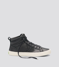 Load image into Gallery viewer, CATIBA High Black Premium Leather Sneaker Women
