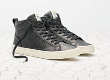 Load image into Gallery viewer, CATIBA High Black Premium Leather Sneaker Women
