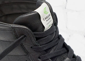CATIBA High Black Premium Leather Sneaker Women